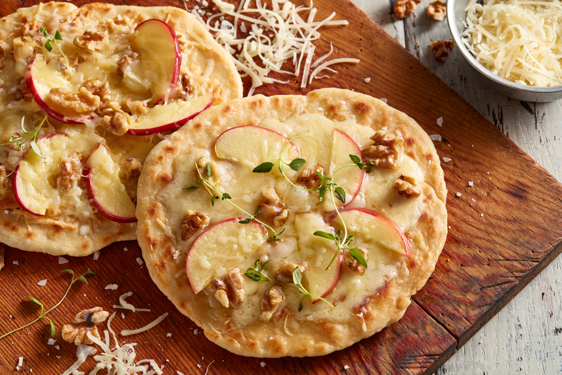 Picture for Fontina, Apple and Walnut Piadina with Thyme