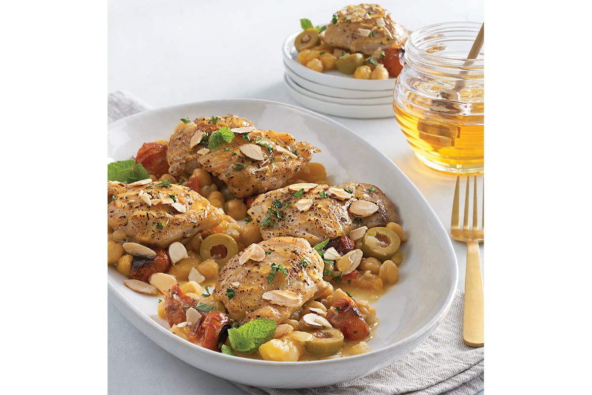 Picture for Moroccan-Style Chicken Thigh Bowl Bites