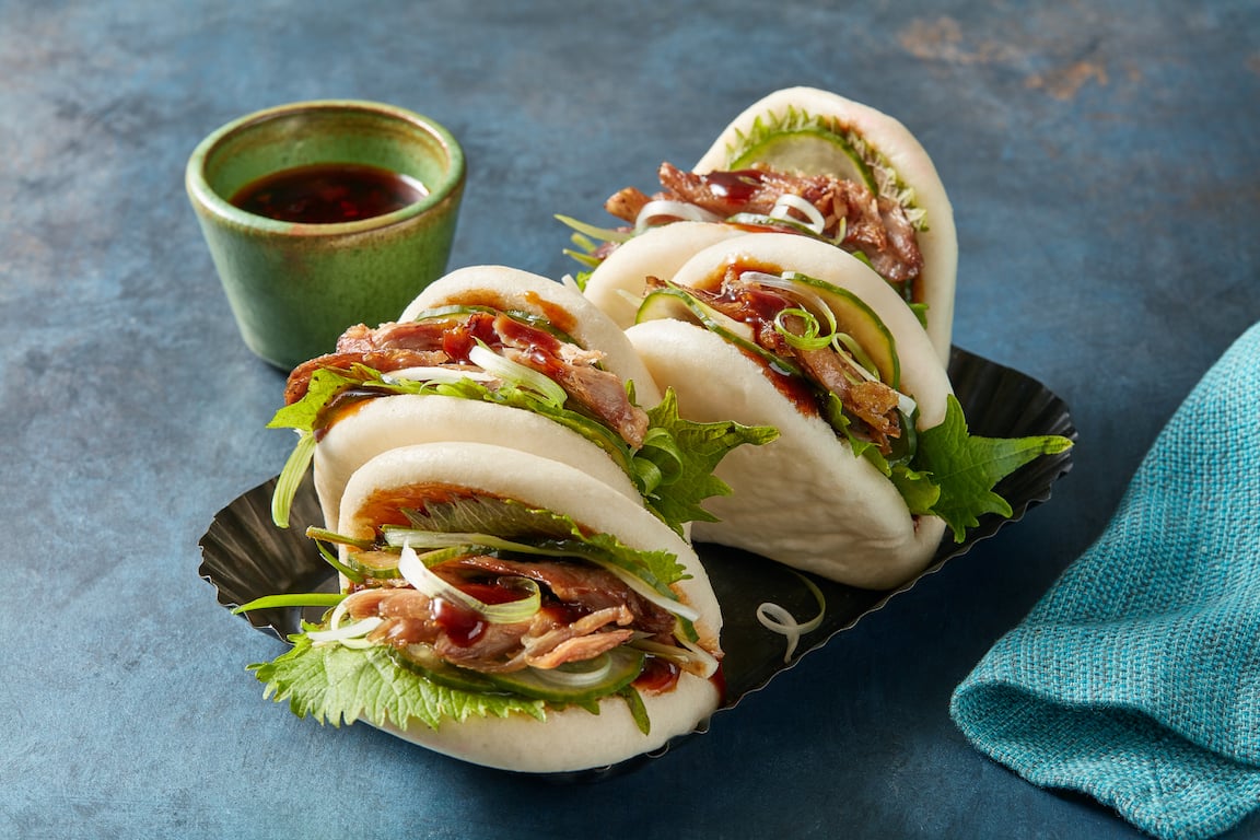 Picture for Spicy Duck Bao with Lee Kum Kee® Chili Crisp Hoisin