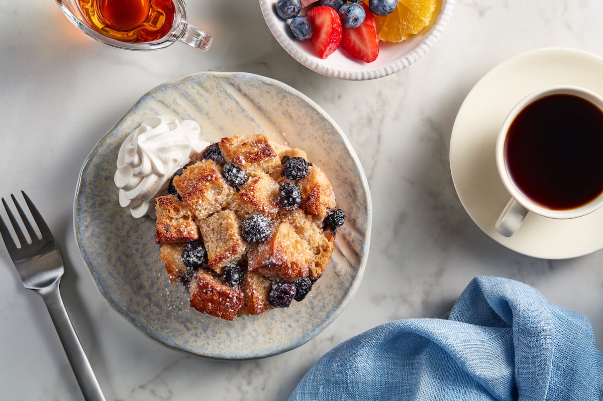 Picture for Sourdough Blueberry Bread Pudding