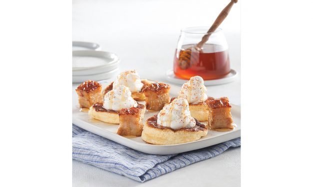 <span class="entry-title-primary">Honey Soufflé Pancakes with Honey Cracklin’ Pork Belly</span> <span class="entry-subtitle">Recipe courtesy of Marshall Scarborough</span>