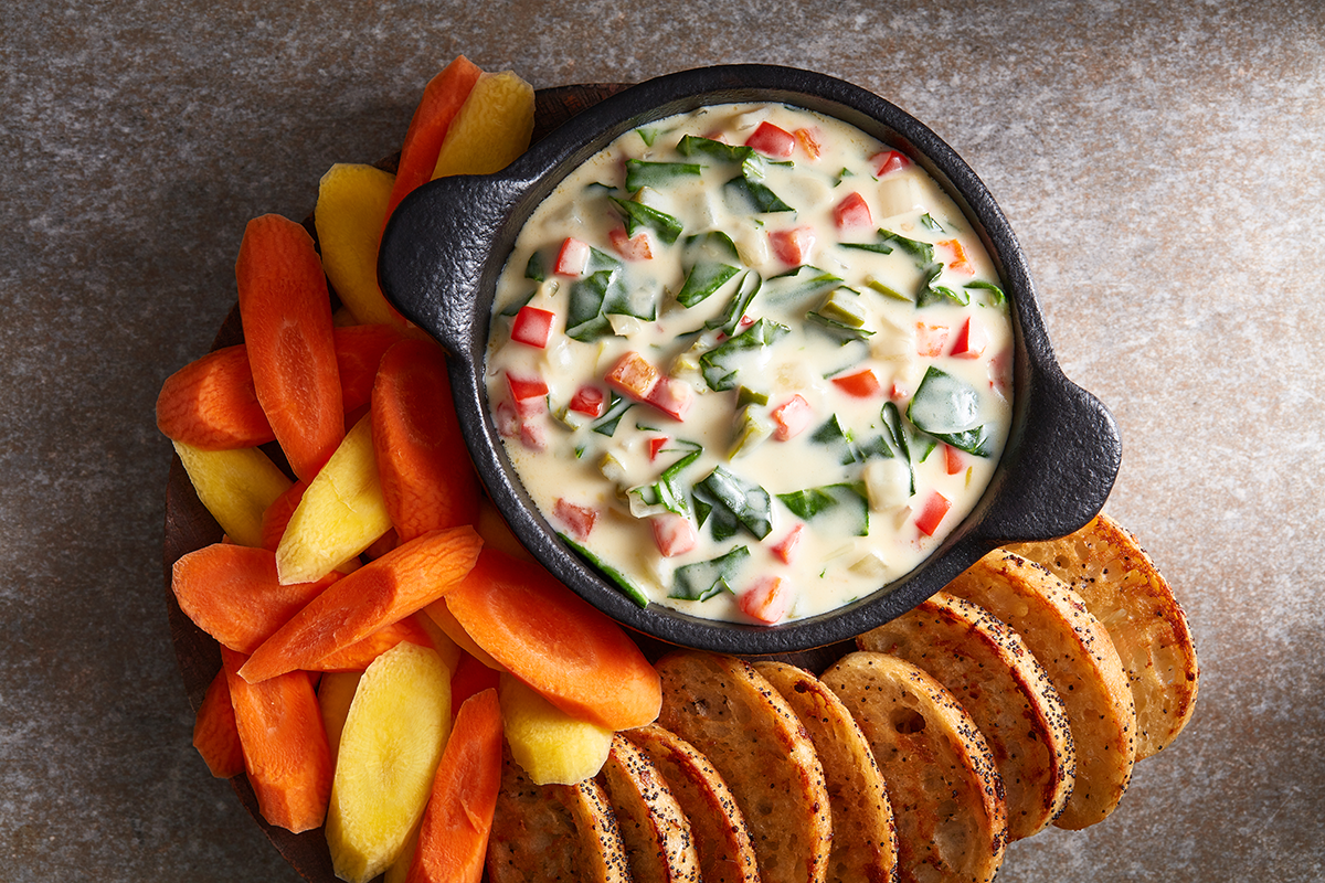 Picture for Southern-Style Mozzarella and Collard Dip