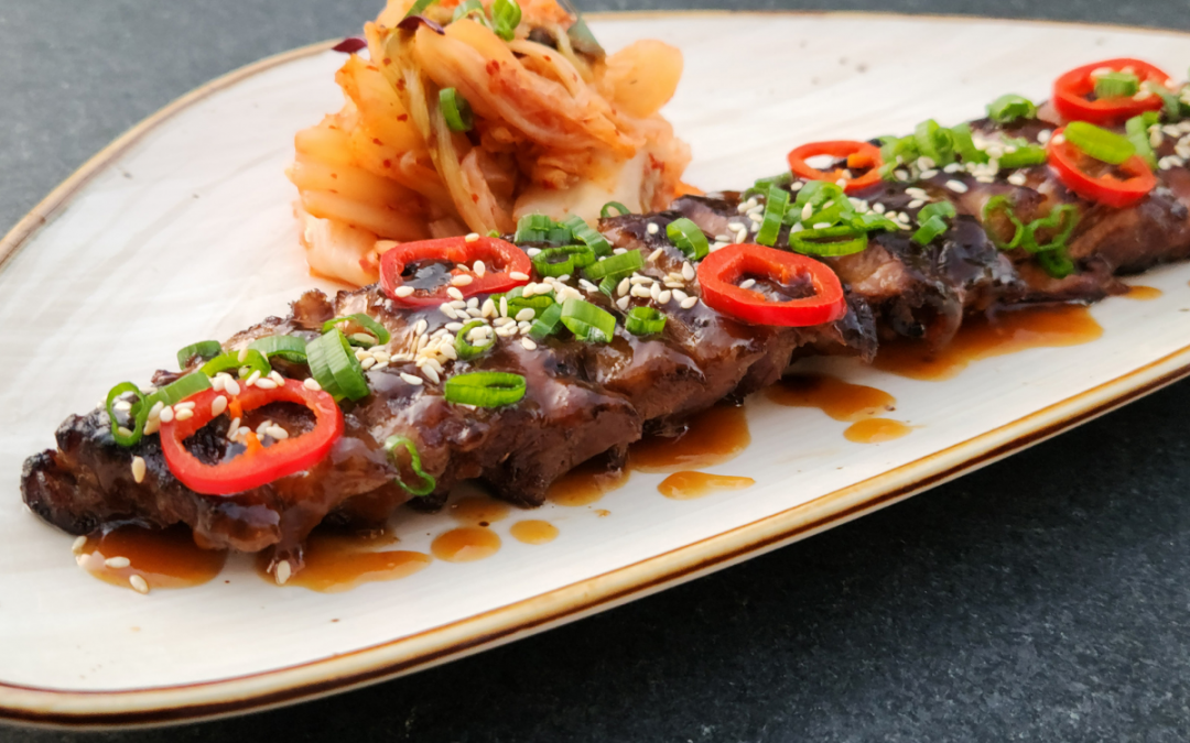 Korean-Style Barbecue Beef Short Ribs Haven Point Provisions & Spirits at Sonesta Irvine | Irvine, Calif.