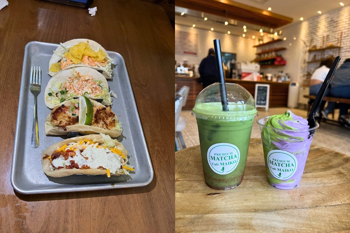 Stops 5 and 6: Tacos 4 Life and Matcha Café Maiko - Flavor & The Menu