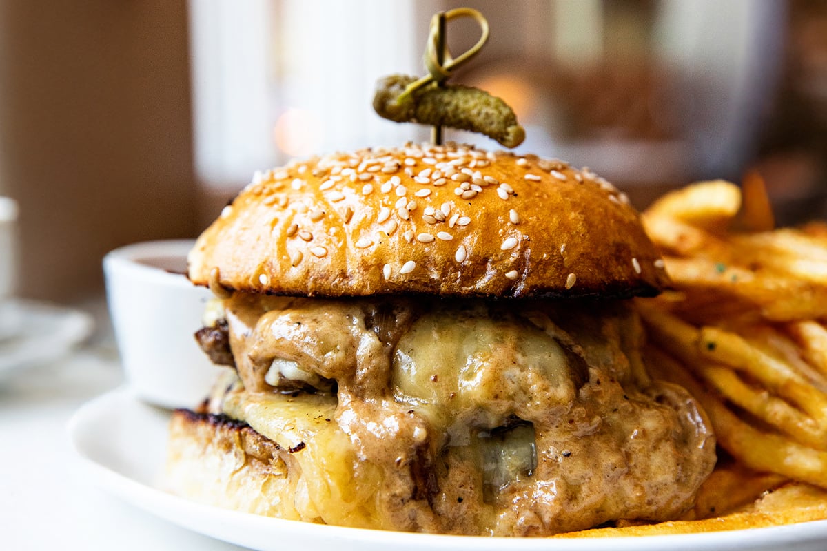 Picture for The Raclette Burger Inspired by Soup