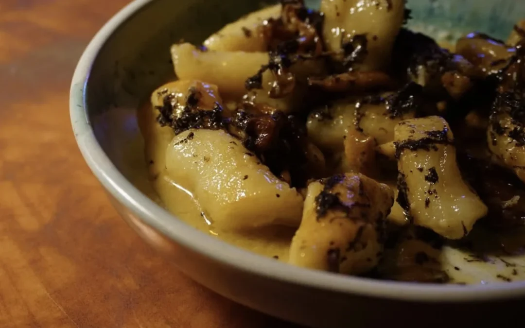 Tteokbokki as Pasta Steamed, then crisped, showcasing immense versatility