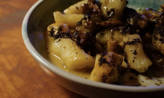 <span class="entry-title-primary">Tteokbokki as Pasta</span> <span class="entry-subtitle">Steamed, then crisped, showcasing immense versatility</span>