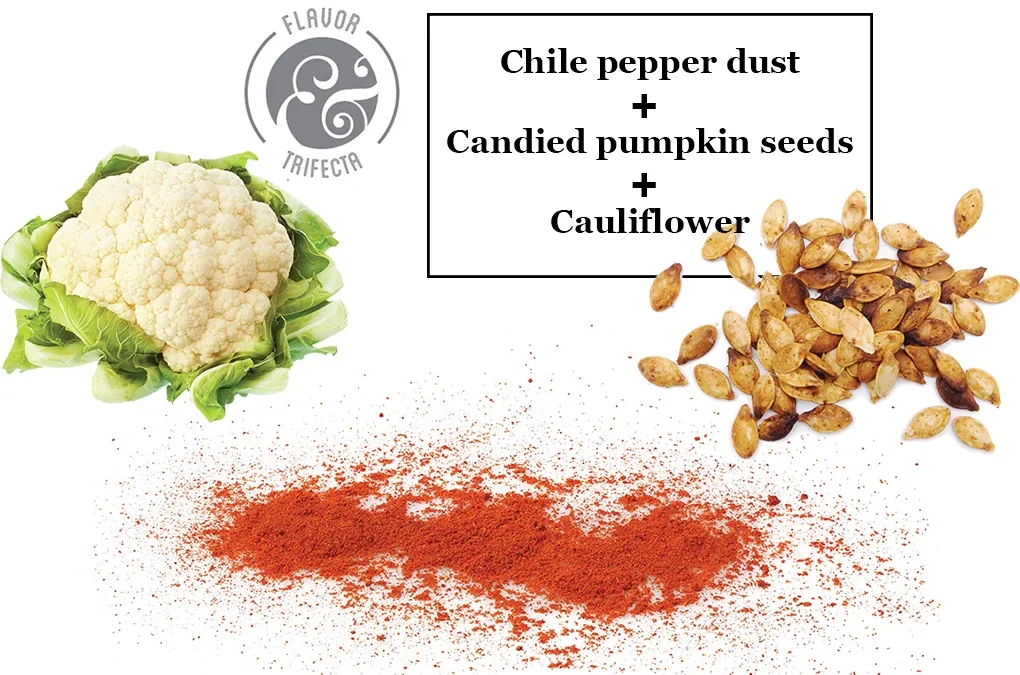 Flavor Trifecta: Venecia Willis A combination of three intriguing ingredients