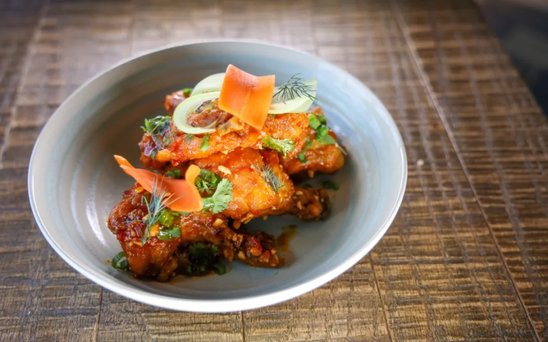Chicken Wings With a Kung Pao Punch Tigress Restaurant & Rooftop Bar | Naples, Fla.