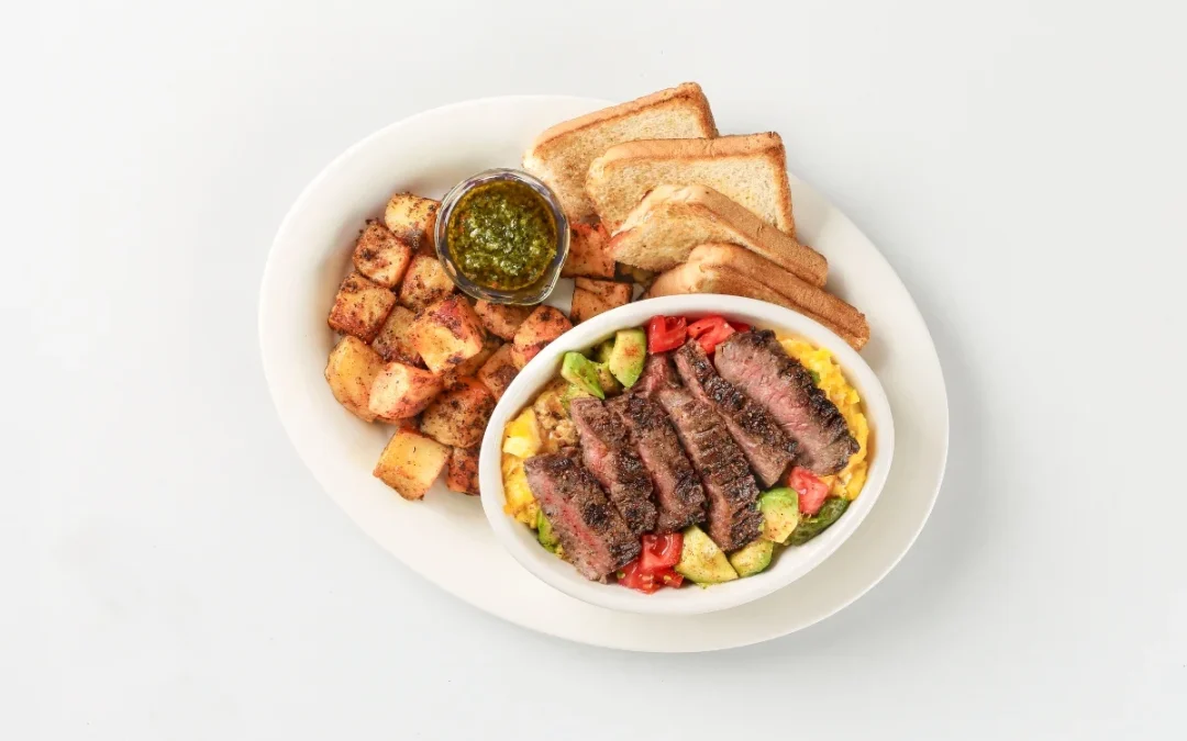 Chimichurri Comes to Breakfast Eggs Up Grill | Based in Spartanburg, S.C.