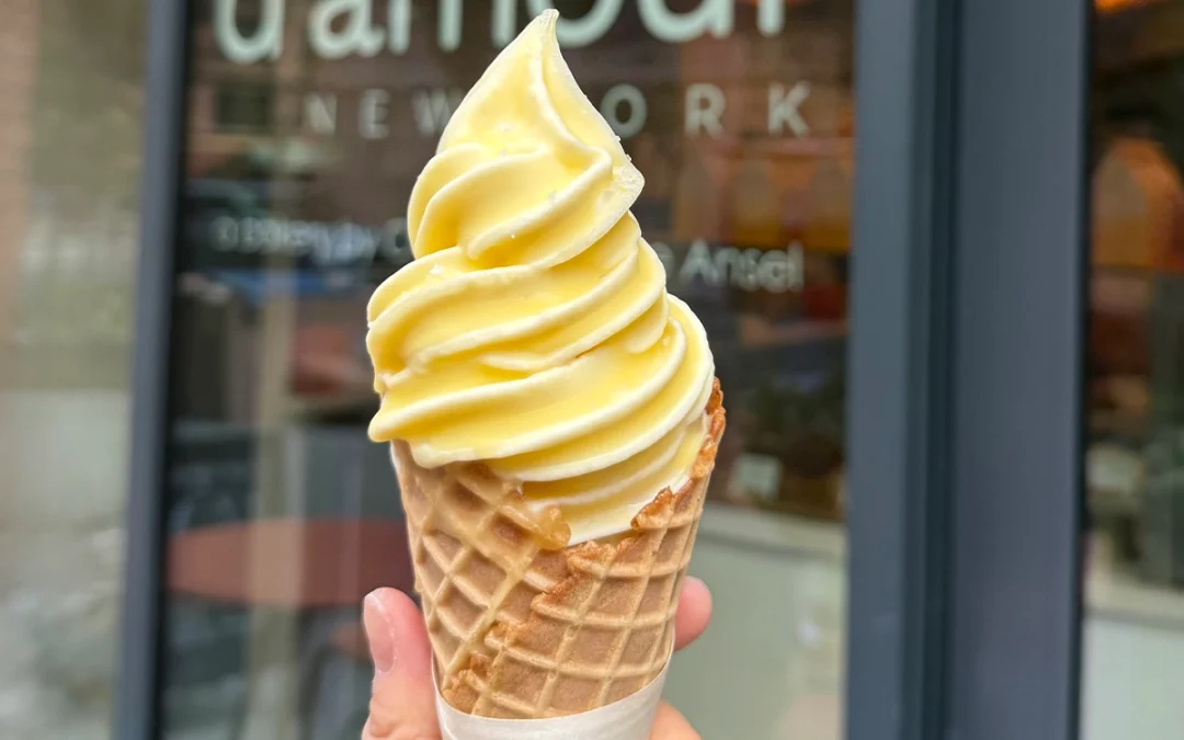 French Butter-Dipped Soft Serve Papa d'Amour | New York