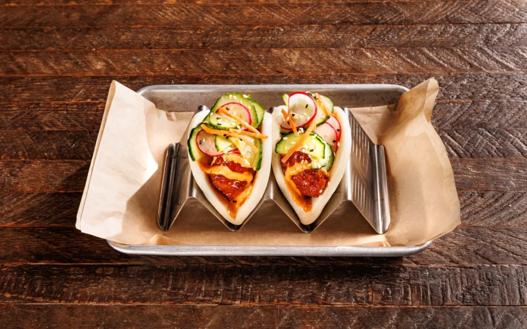 Fried Chicken Bao With Big Flavor Lazy Dog Restaurants | Based in Costa Mesa, Calif.