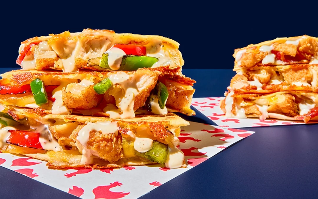 Fried Chicken Meets Fajita in a Quesadilla Zaxbys | Based in Athens, Ga.
