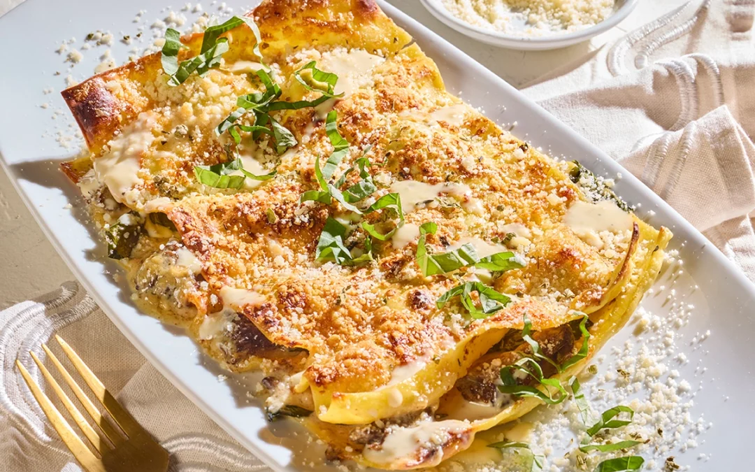 Lasagna, Straight From the Hearth California Pizza Kitchen | Based in Costa Mesa, Calif.