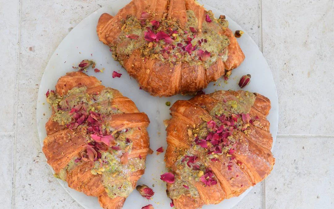 Pistachio-Rose Pastry Prowess Fonville Press | Alys Beach, Fla.