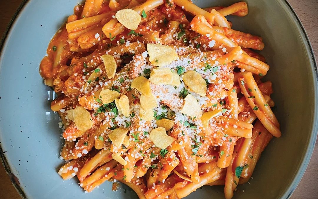 Sicily’s Answer to the Classic Pasta Alla Vodka Pomelia | Brunswick, Maine
