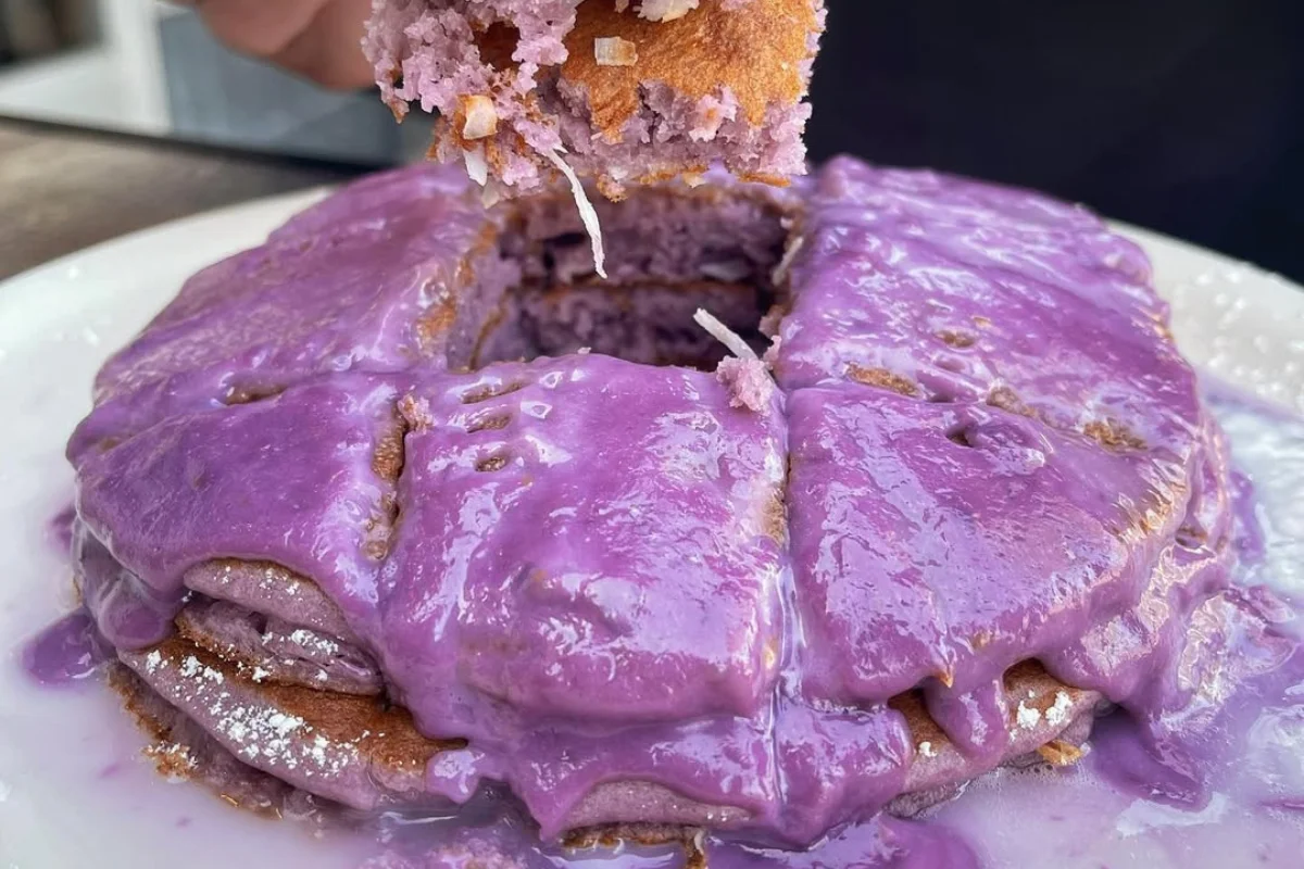 State of the Plate- Ube’s Purple Reign Pancakes