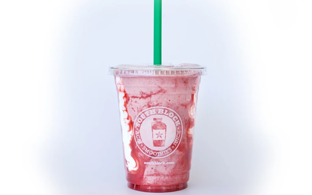 Strawberry Smoothie as Light as a Cloud South Block | Based in Arlington, Va.