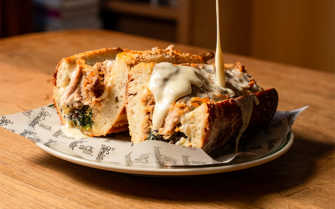 The Pork Sando With Philly Flair The Newstand | San Antonio