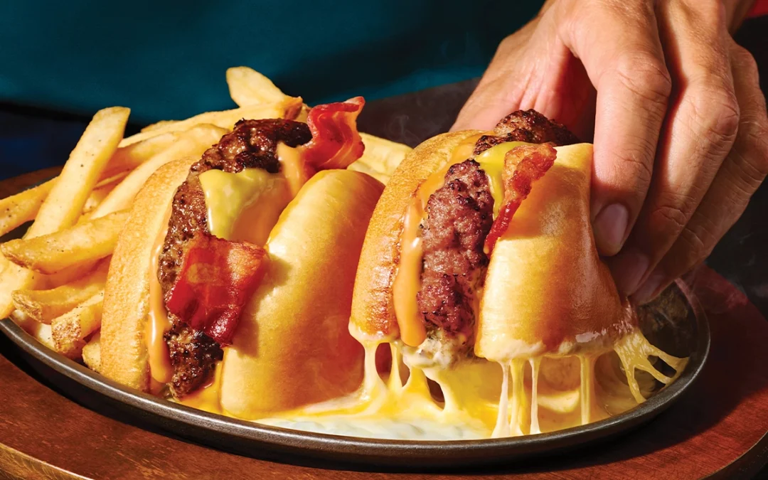 The Sizzling Burger Served on a Skillet Applebee's | Based in Glendale, Calif.