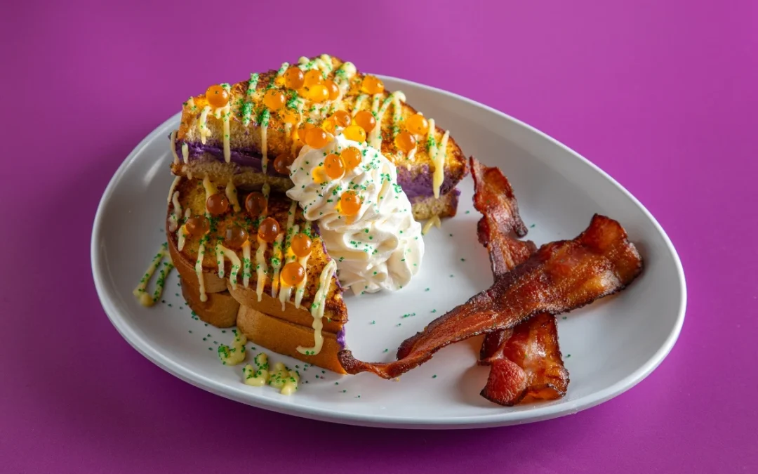 Ube Cheesecake French Toast Phenom Ruby Slipper & Ruby Sunshine | Based in New Orleans